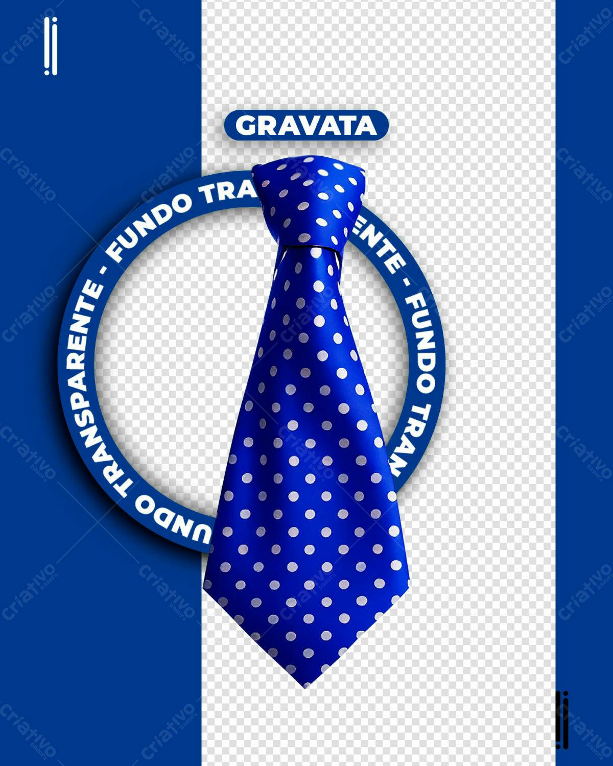 Icone Gravata Azul com Bolinhas PNG com fundo transparente