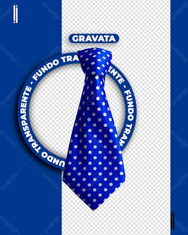 Imagem de uma gravata azul | novembro azul | imagem sem fundo