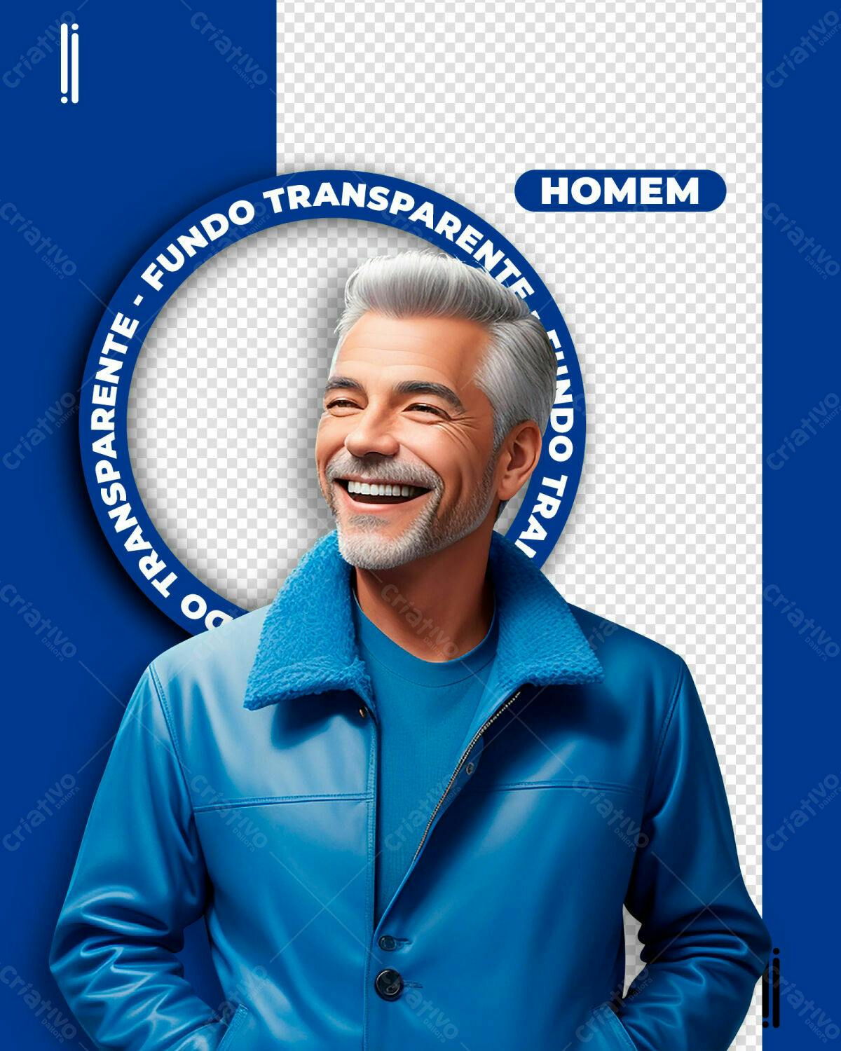 Postagem para Redes Sociais Masculina PSD Editável