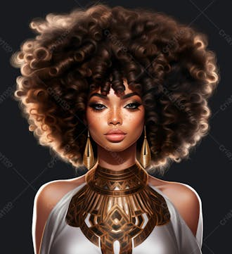 Imagem de uma linda mulher negra 2