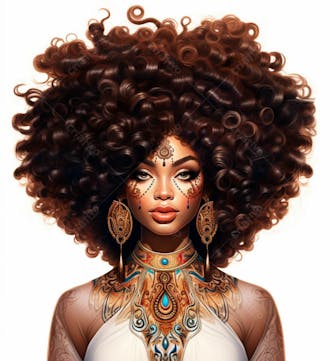 Imagem de uma linda mulher negra 4
