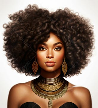 Imagem de uma linda mulher negra 6