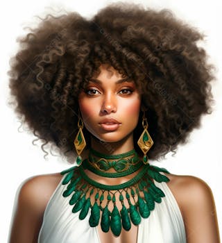 Imagem de uma linda mulher negra 22