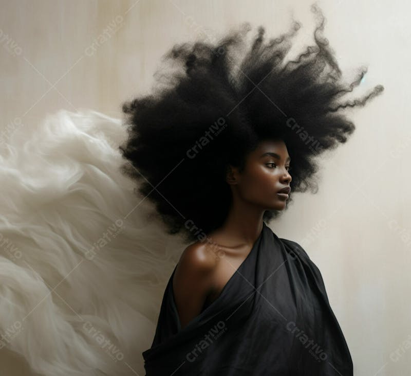 Imagem de uma linda mulher negra 70