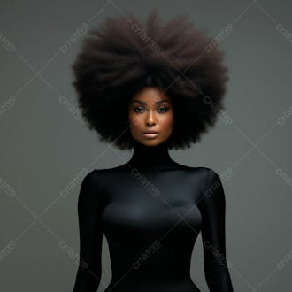 Imagem de uma linda mulher negra 188