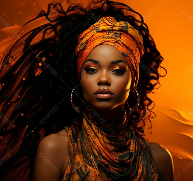 Imagem de uma linda mulher negra 7