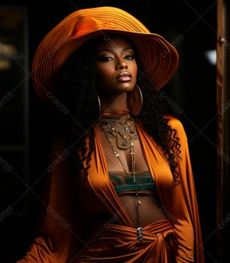 Imagem de uma linda mulher negra 104