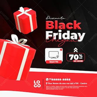 O novembro black friday chegou! feed social media