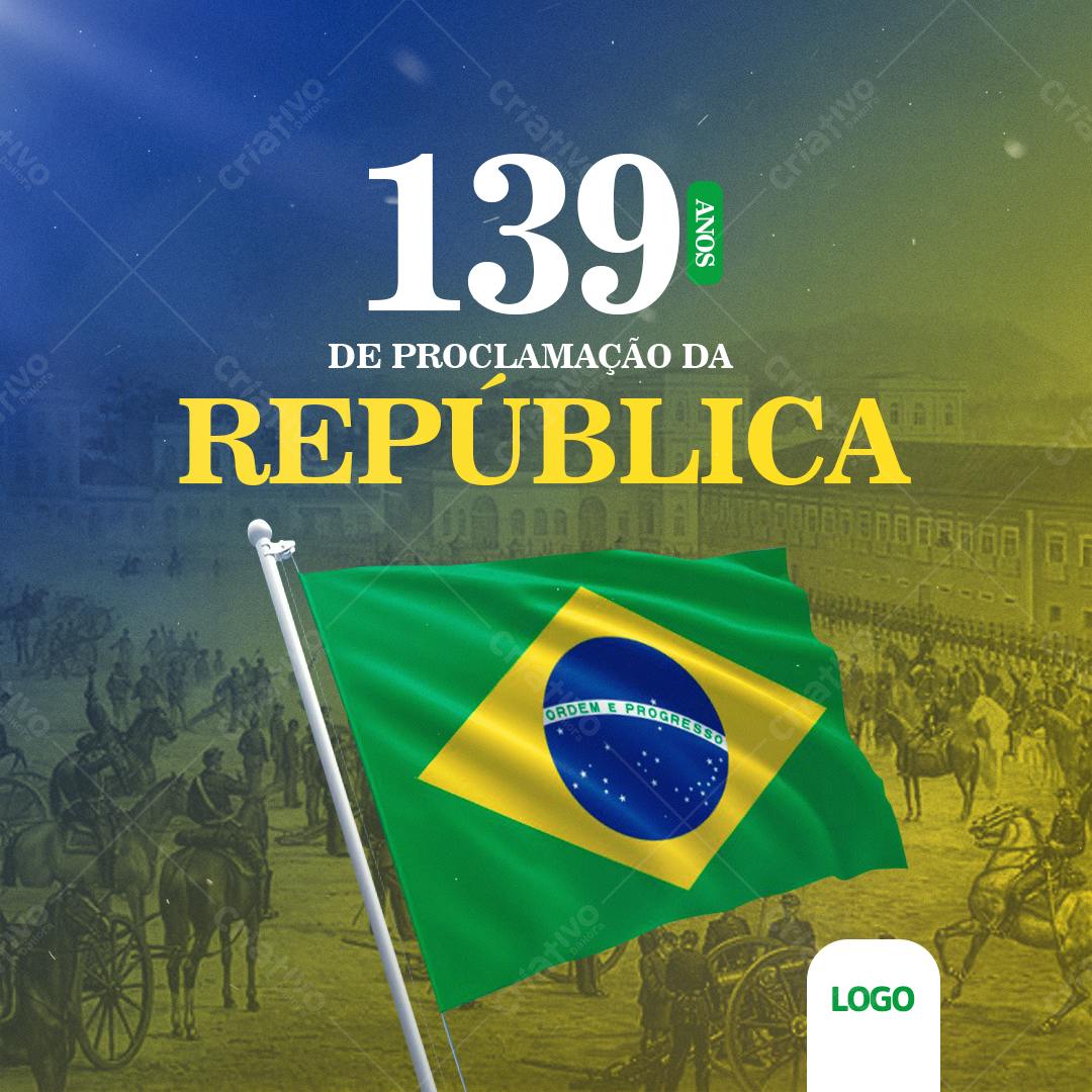 Post para o Dia da República PSD Editável
