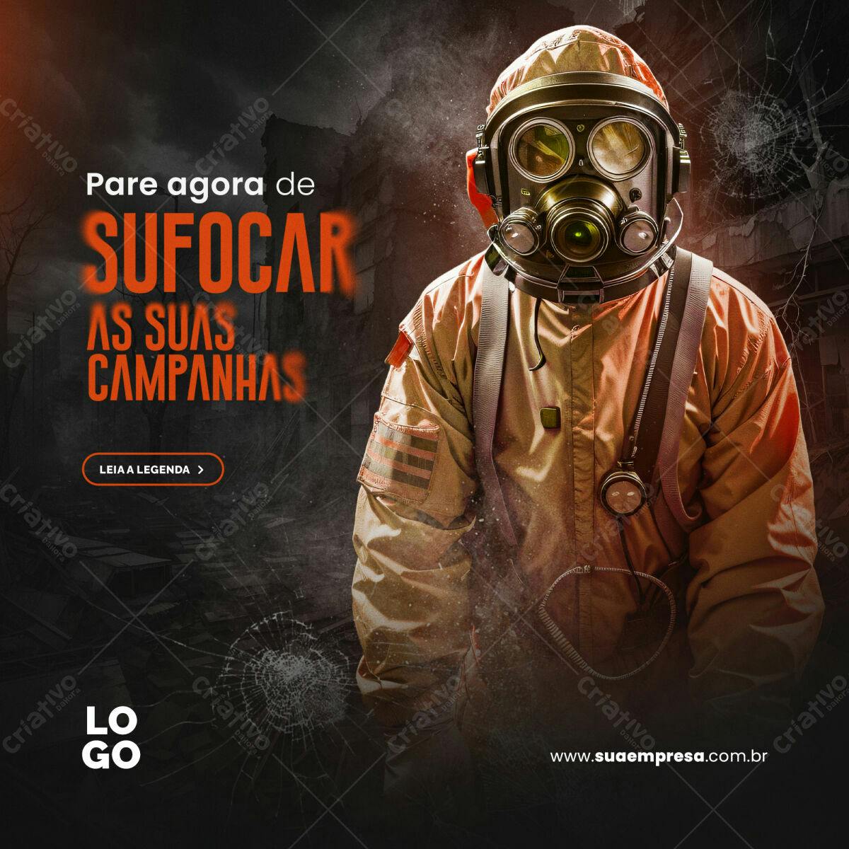 Banner Publicitário para Campanhas de Marketing PSD Editável