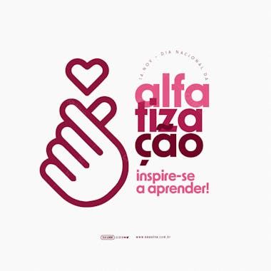 Feed dia nacional da alfabetização inspire se a aprender