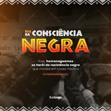 Consciencia negra heroi da resistencia