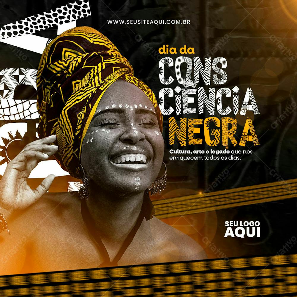 DIA DA CONSCIÊNCIA NEGRA | 20 DE NOVEMBRO | COMBATE AO PRECONCEITO | POST FEED