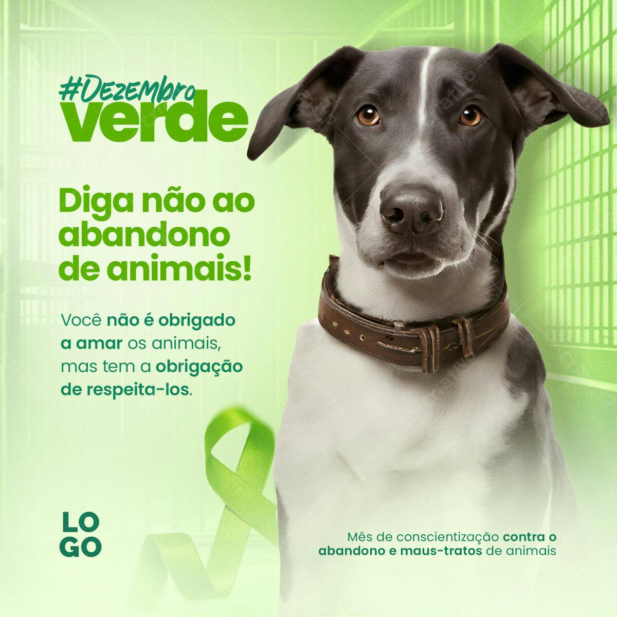 Postagem Dezembro Verde PSD Editável