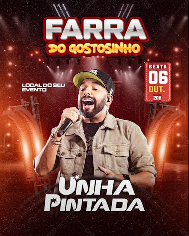 Flyer farra do gostosinho