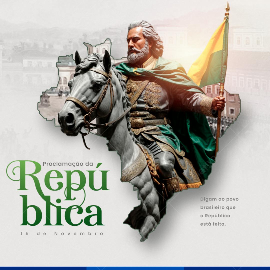 Flyer Proclamação da República PSD Editável