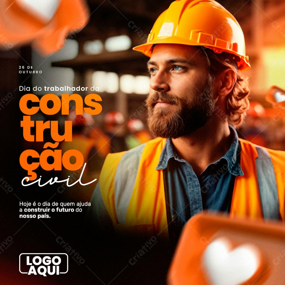 Dia Do Trabalhador Da Construção Civil psd