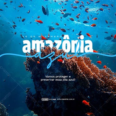 Feed dia da amazônia azul vamos protejer nossa joia azul