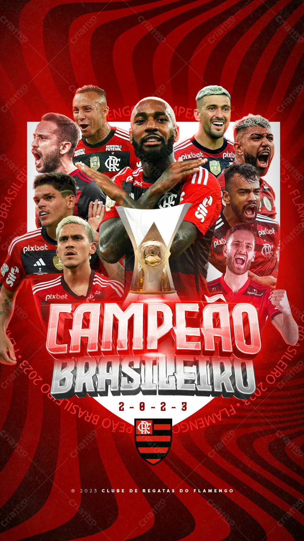 Story   Flamengo Campeão Brasileiro 2023