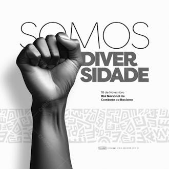 Feed dia nacional de combate ao racismo somos diversidade