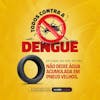 Post coleção contra a dengue pneus velhos