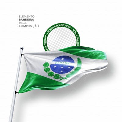 Bandeira Paraná Para Composição