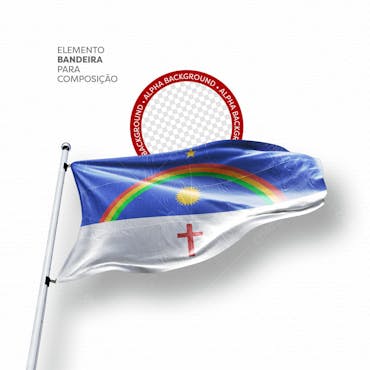Bandeira pernambuco para composição