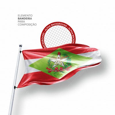 Bandeira Santa Catarina Para Composição