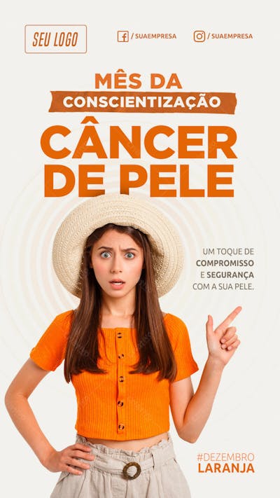 Dezembro Laranja   Câncer De Pele   Story