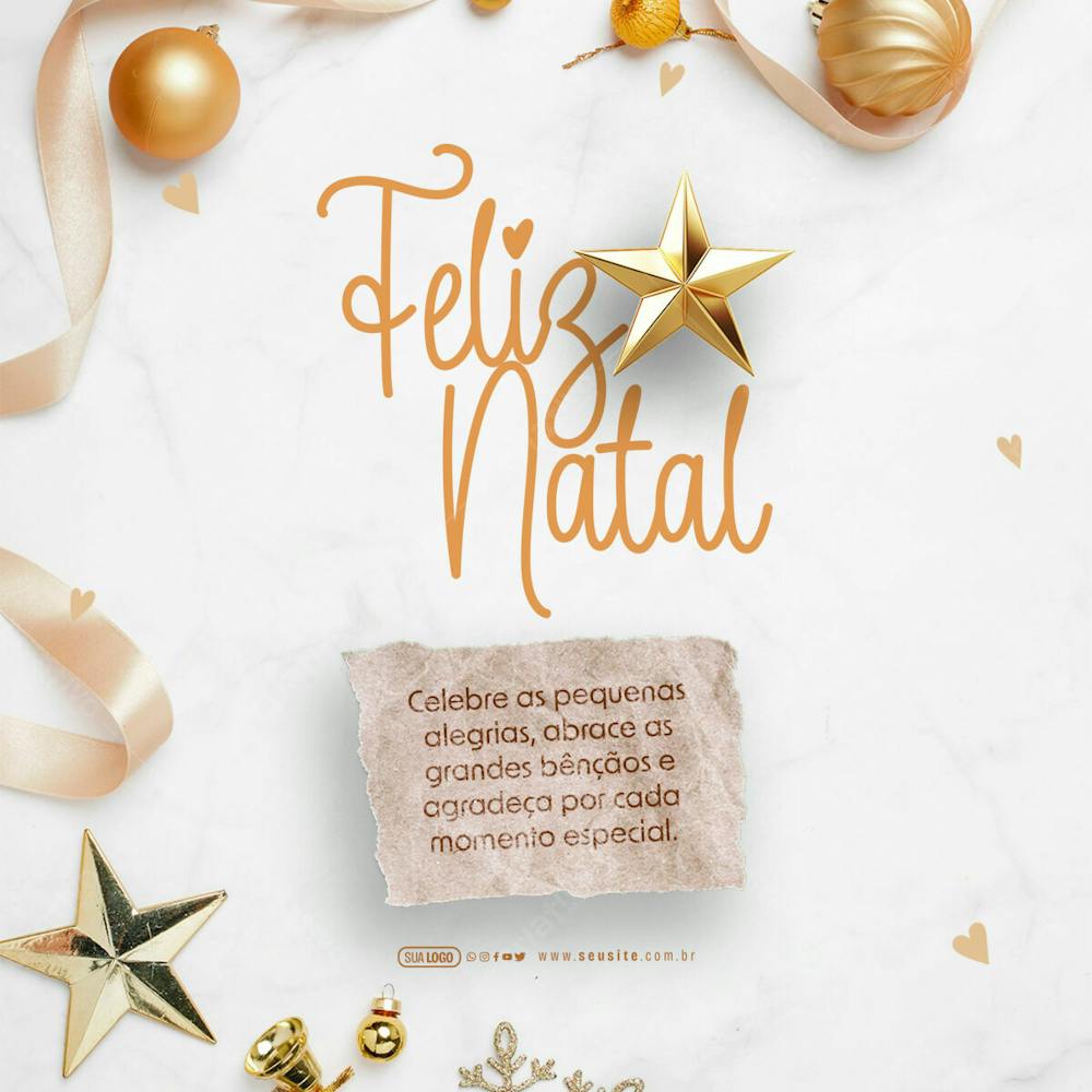 Feed   Feliz Natal   Celebre Pequenas Alegrias