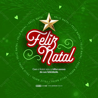 Feed feliz natal trilha sonora da sua felicidade