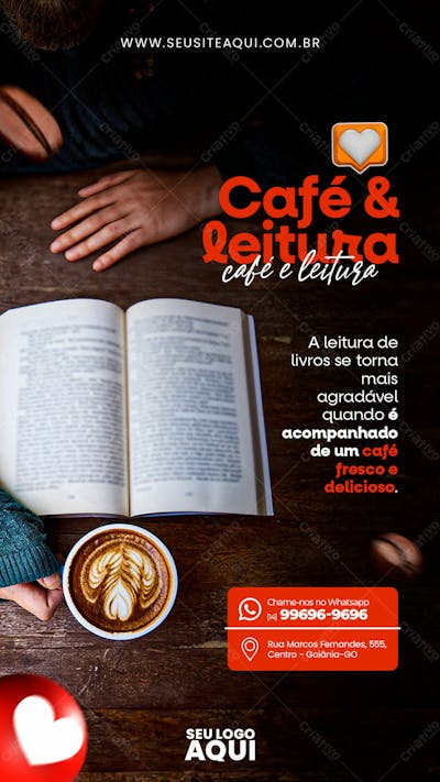STORY | CAFETERIA | CAFÉ | SOCIAL MEDIA | PSD EDITÁVEL