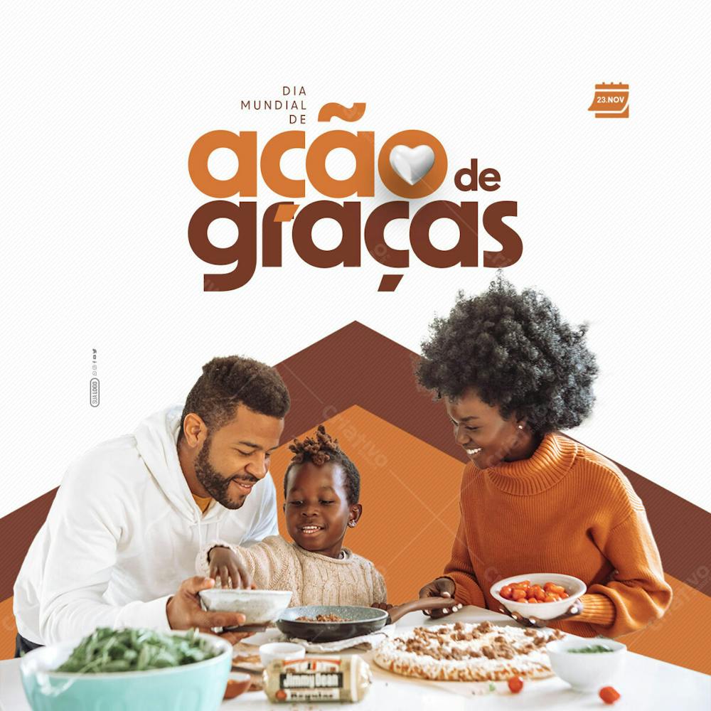 Feed   Dia Mundial De Ação De Graças   23 De Novembro