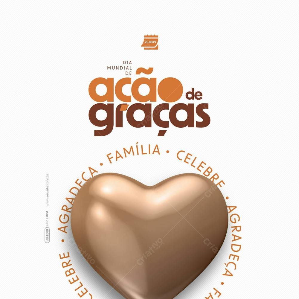 Feed   Dia Mundial De Ação De Graças   Agradeça E Celebre