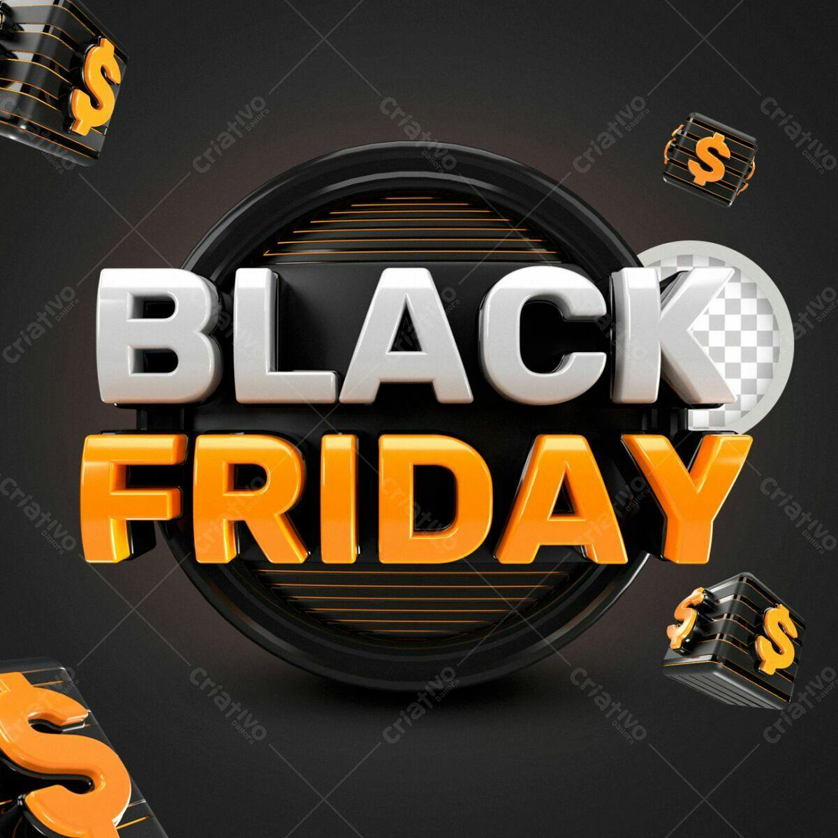 Banner Black Friday PSD Editável