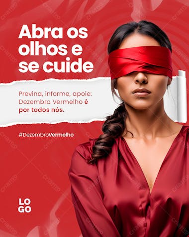 Dezembro vermelho mês de combate contra o hiv/aids 01r