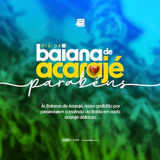 Feed dia da baiana de acarajé essência da bahia