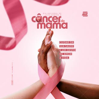 Feed dia nacional de luta contra o câncer de mama um gesto de amor