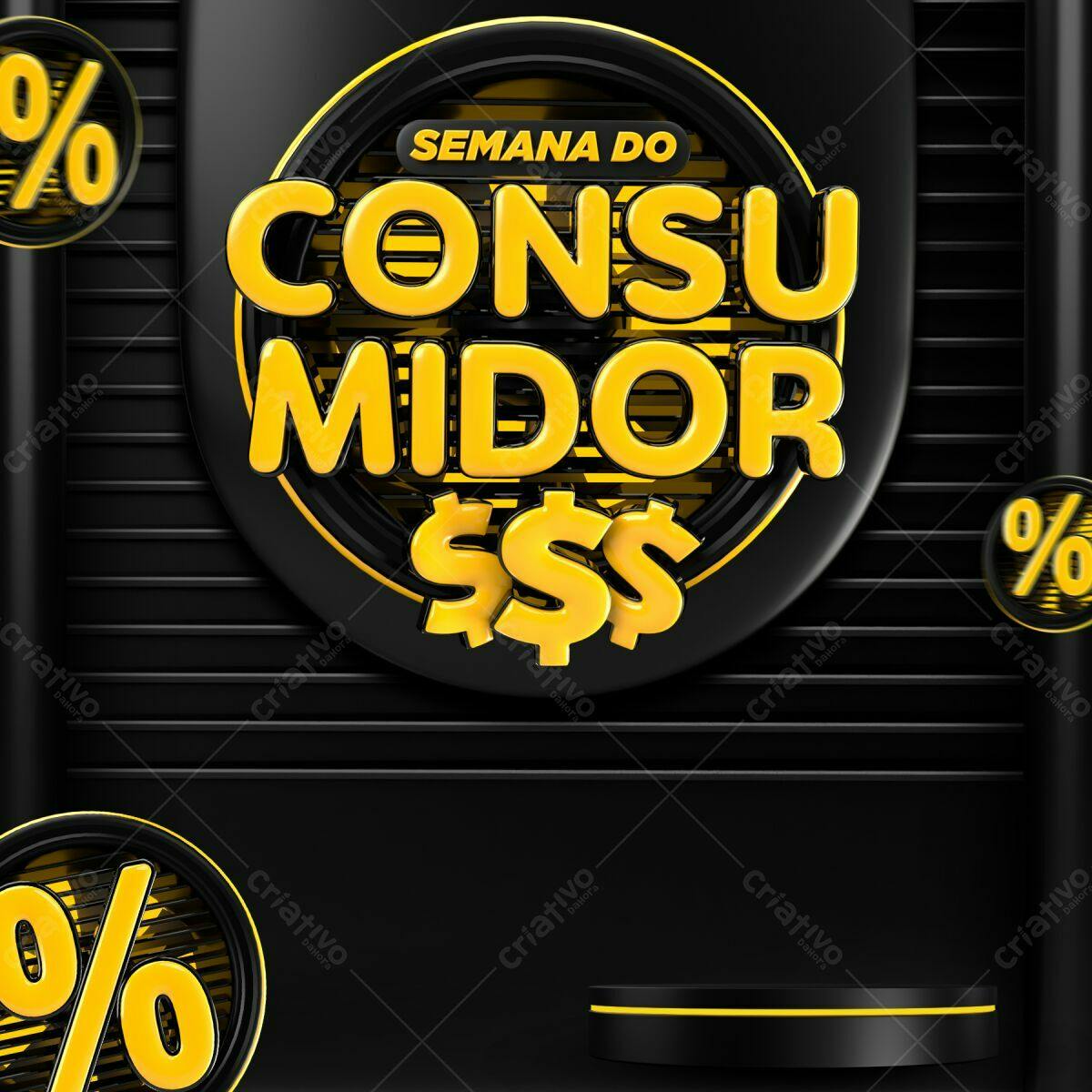 Flyer Semana do Consumidor PSD Editável