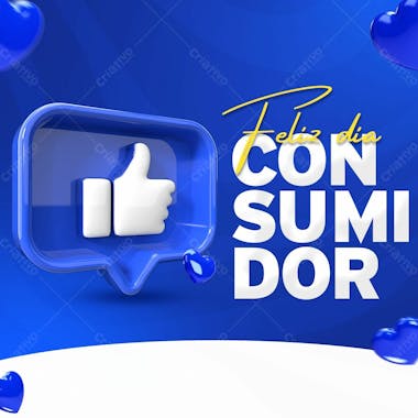 Feliz dia do consumidor