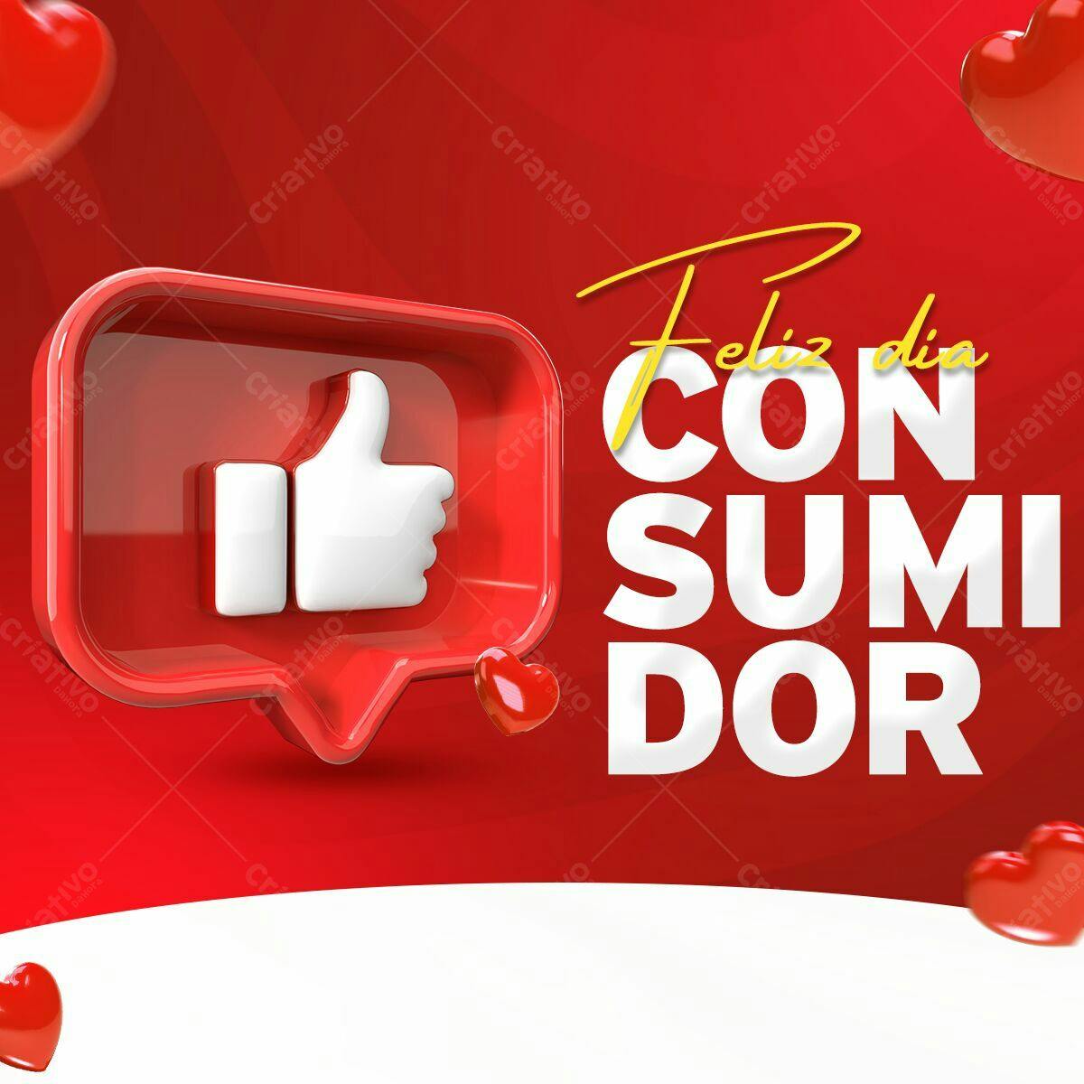 Postagem Dia do Consumidor PSD Editável