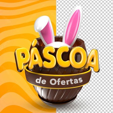 Páscoa selo de ofertas