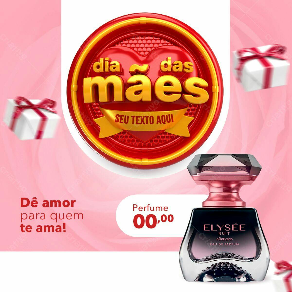 Banner Dia das Mães PSD Editável