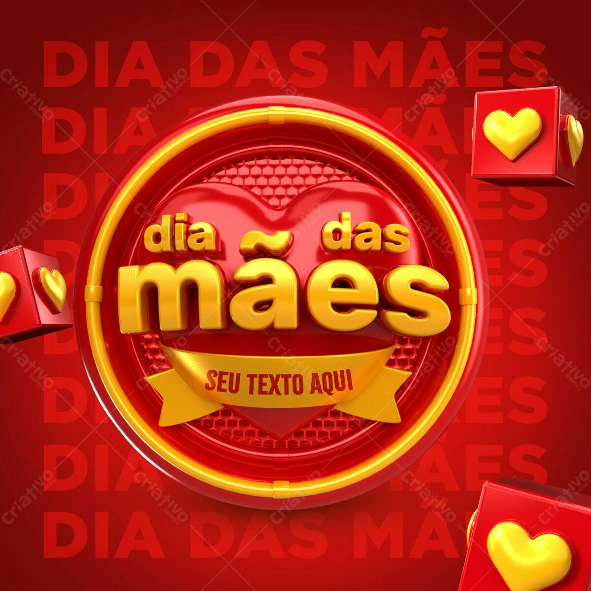 Flyer Dia das Mães PSD Editável