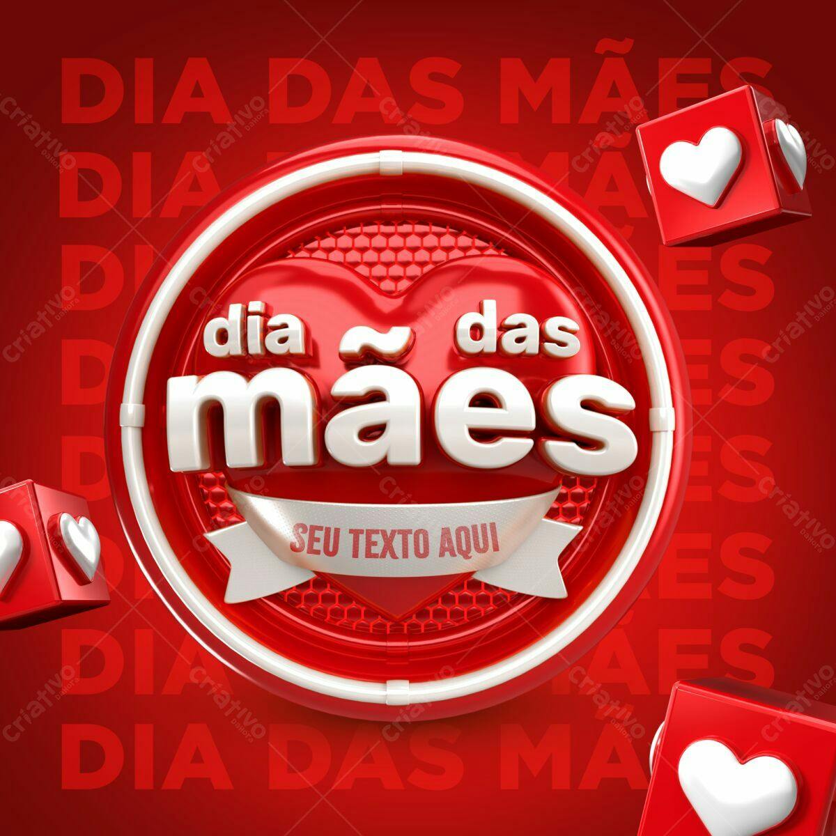 Flyer Dia das Mães PSD Editável