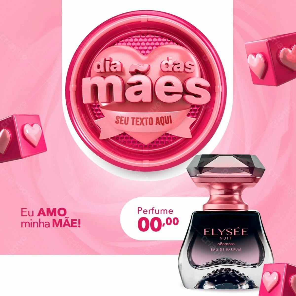 Banner Dia das Mães PSD Editável