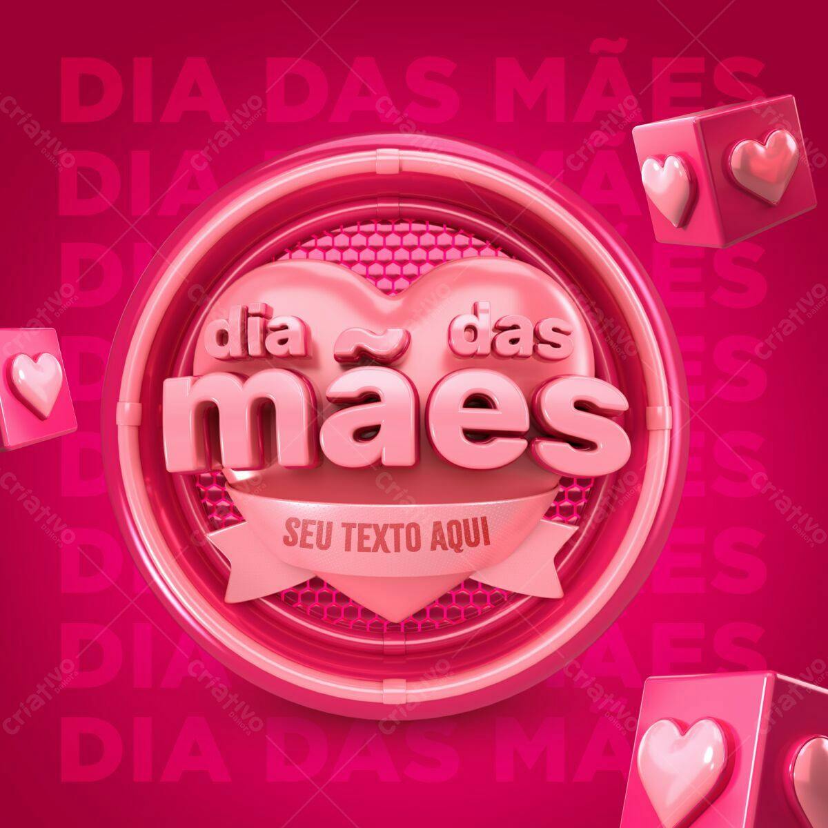 Flyer Dia das Mães PSD Editável