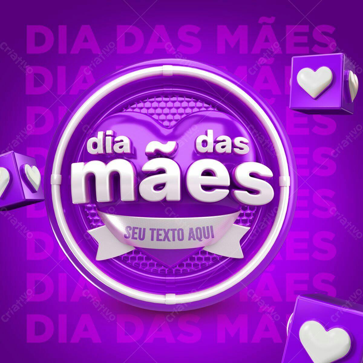 Banner Dia das Mães PSD Editável