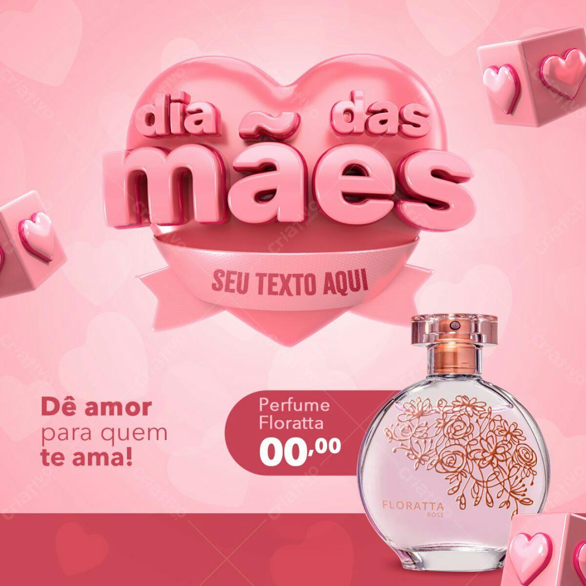Banner Dia das Mães PSD Editável