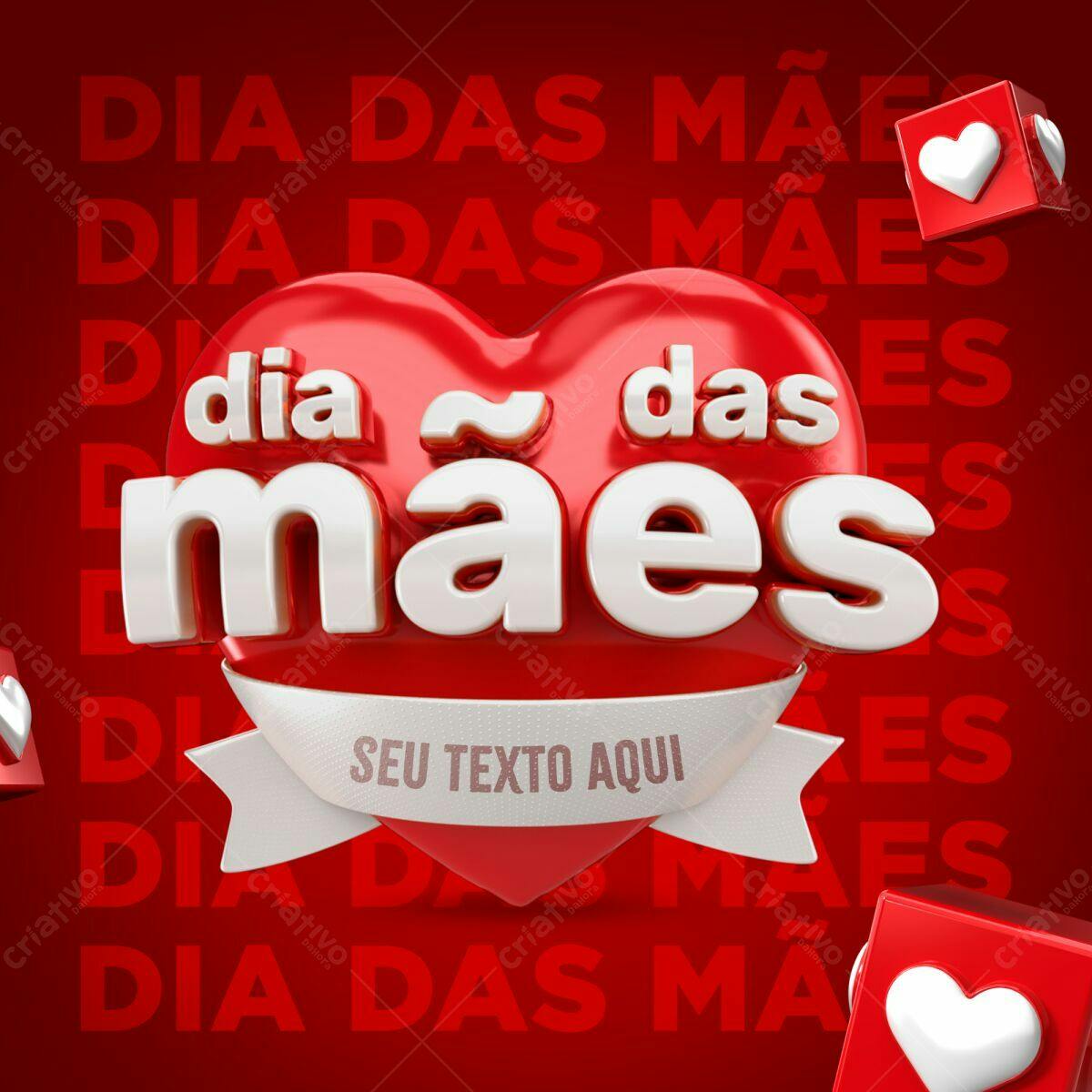 Flyer Dia das Mães PSD Editável